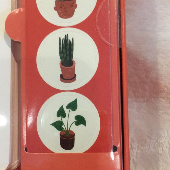 Potted Plants Succulents Cactus Thank You Note Boxed Set 12 notes 4 designs NWT - Picture 5 of 16